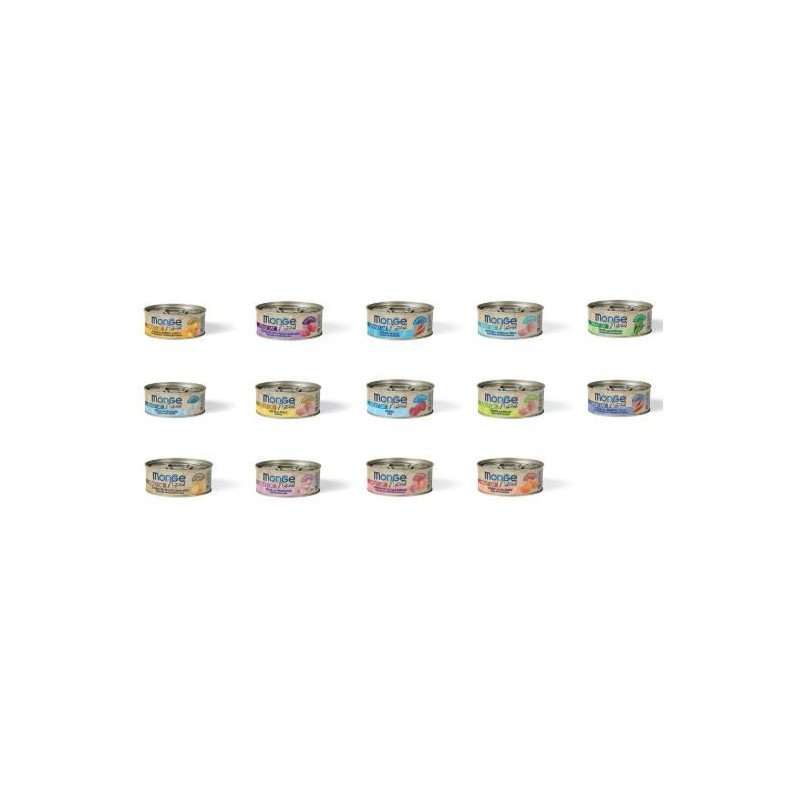MONGE GATTO NATURAL LATTINA 80GR