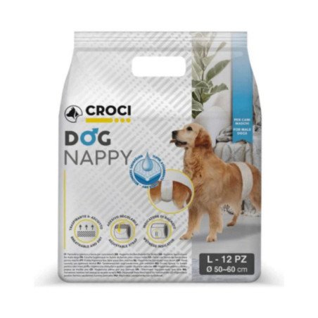 CROCI DOG NAPPY FASCIA IGENICA PER MASCHI