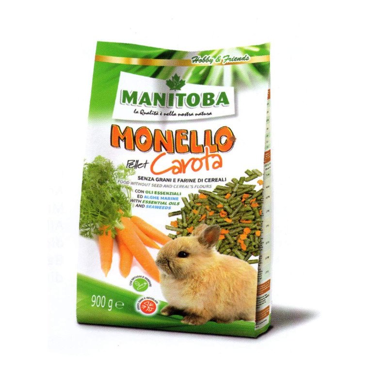 MANITOBA MONELLO PELLET CAROTA 900GR