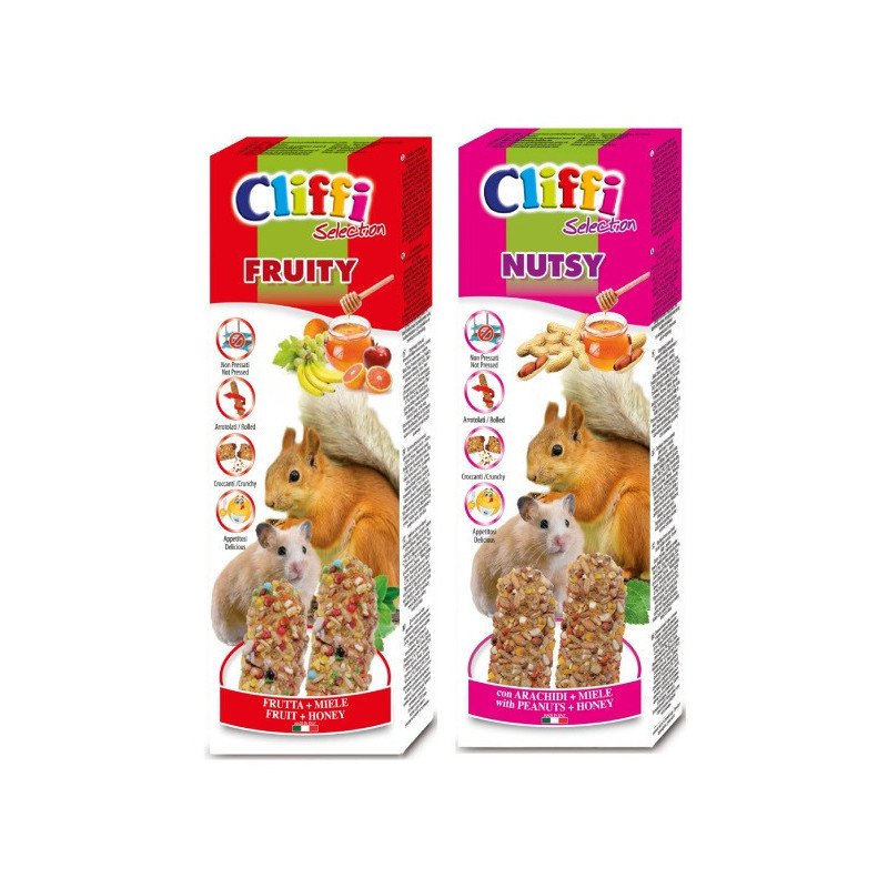 CLIFFI STICKS PER CRICETI E SCOIATTOLI 110GR