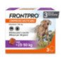 FRONTPRO 3 COMPRESSE MASTICABILI PER CANI 25-50 KG