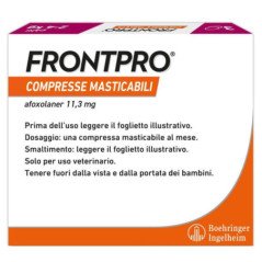 FRONTPRO 3 COMPRESSE MASTICABILI PER CANI 2-4KG