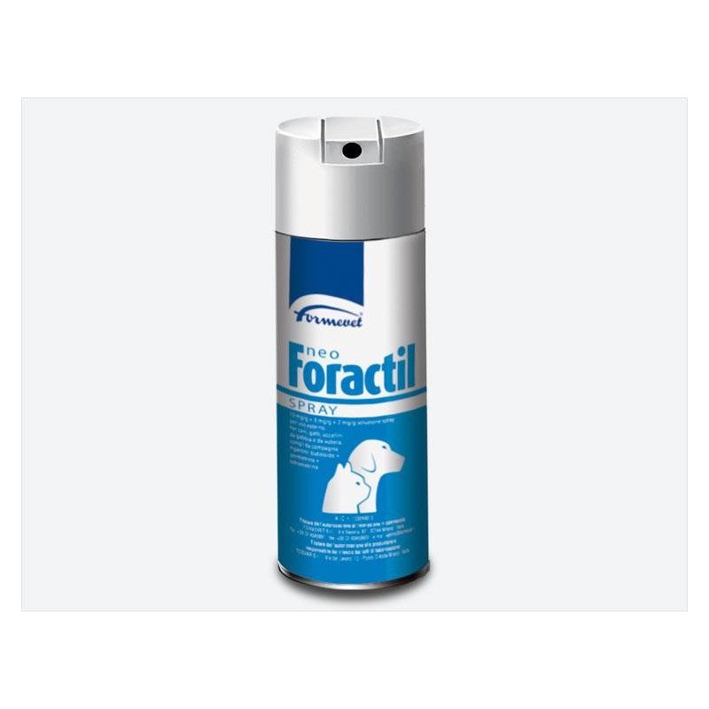 NEO FORACTIL ECTOPARASSITICIDA PER CANI E GATTI SPRAY