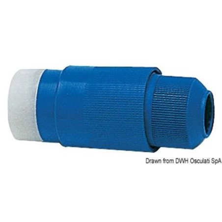 OSCULATI SPINA IN POLICARBONATO 30A 220V BLU