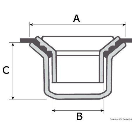 OSCULATI VALVOLA GRIGIA CON CORDINO ESTERNO