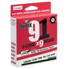 SUFIX 91 G-CORE BRAID 150MT GREEN