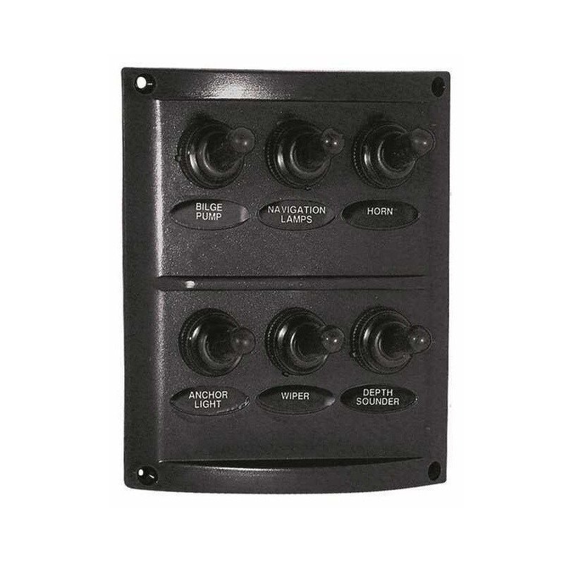 MTM PANNELLO ELETTRICO A 6 INTERRUTTORI NEW CLASSIC