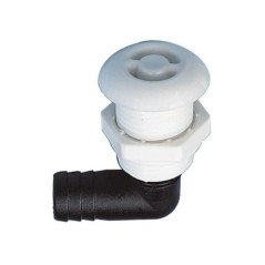 GFN SFIATO CURVO 90° GRADI IN PLASTICA TONDO