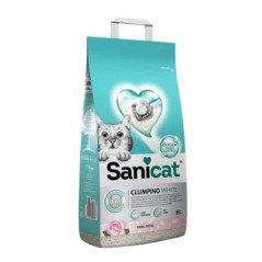 SANICAT LETTIERA CLUMPING WHITE ROSE PETAL 8L