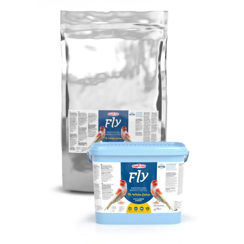 RAGGIO DI SOLE FLY PASTONCINO BIANCO SECCO 4KG