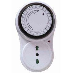 PRESA TIMER PROGRAMMABILE ANALOGICA 24 H