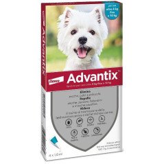 ELANCO ADVANTIX DA 4KG A 10KG ANTIPARASSITARIO PER CANI