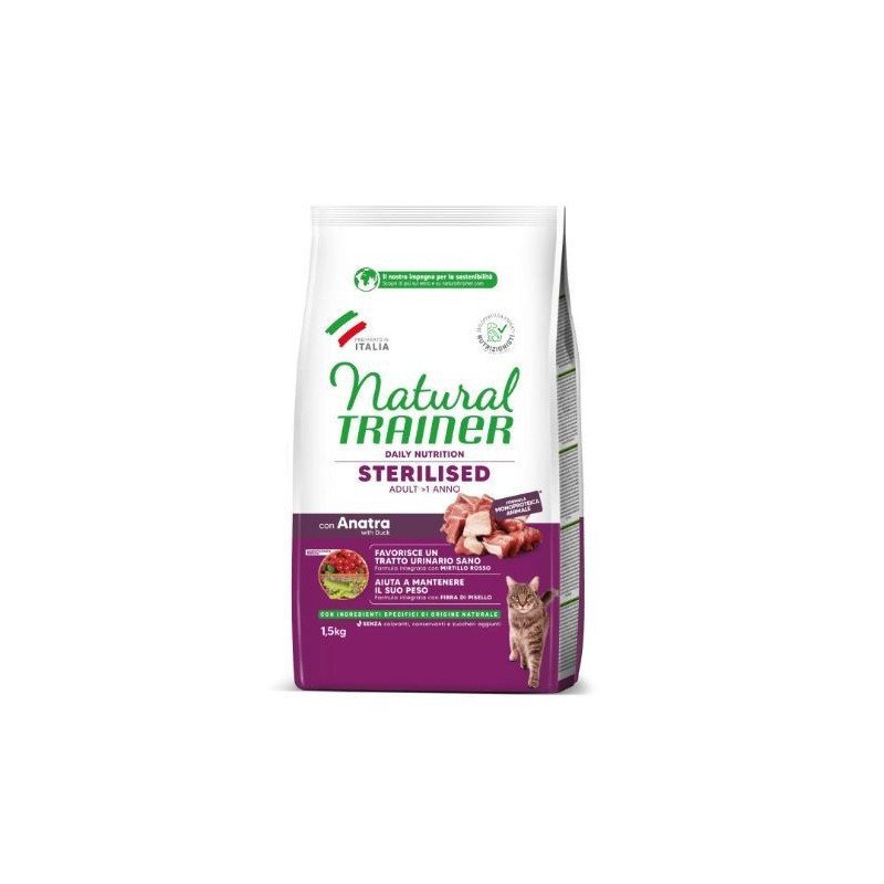 NATURAL TRAINER ADULT STERILISED CON ANATRA
