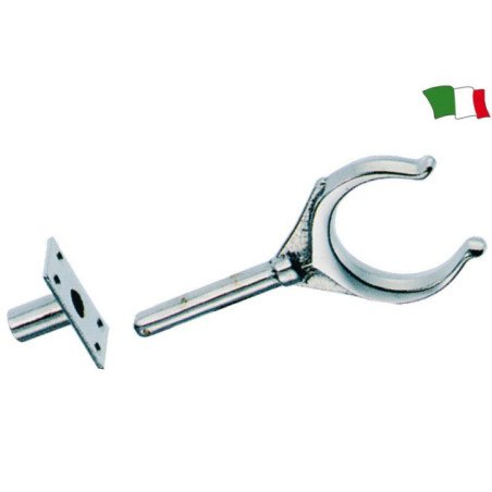 GFN SCALMIERA IN OTTONE CROMATO CON GAMBO RINFORZATO