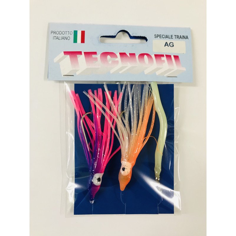 TECNOFIL FINALI DA TRAINA CON 2 OCTOPUS E 1 ANGUILLETTA