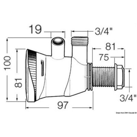 OSCULATI POMPA INTERNA ATTWOOD PER IL PESCATO