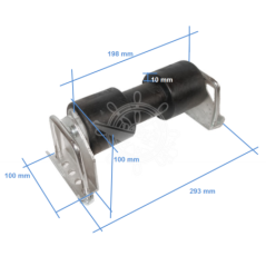 OSCULATI RULLO CENTRALE CON STAFFA ELLEBI