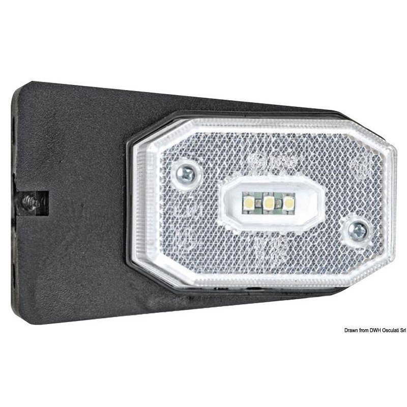 OSCULATI FANALE POSIZIONE LED ANTERIORE CON STAFFA