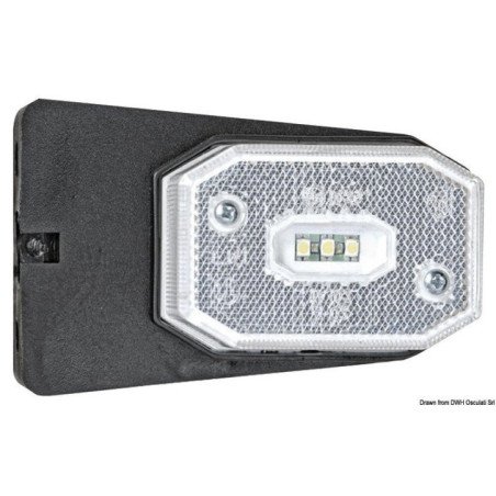 OSCULATI FANALE POSIZIONE LED ANTERIORE CON STAFFA