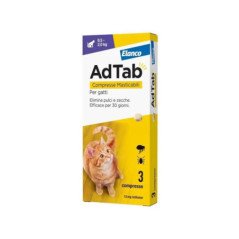ELANCO ADTAB ANTIPARASSITARIO 0,5-2,0 KG COMPRESSE MASTICABILI