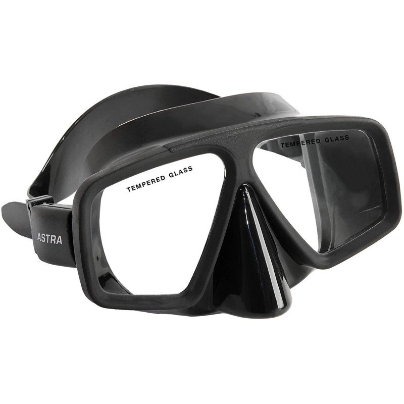 ABYSSTAR MASCHERA ASTRA IN SILICONE NERO