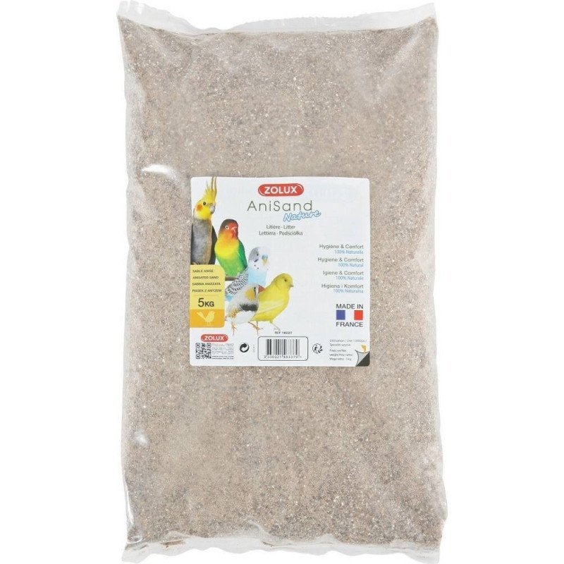 ZOLUX SABBIA ANIZZATA NATURALE 5KG
