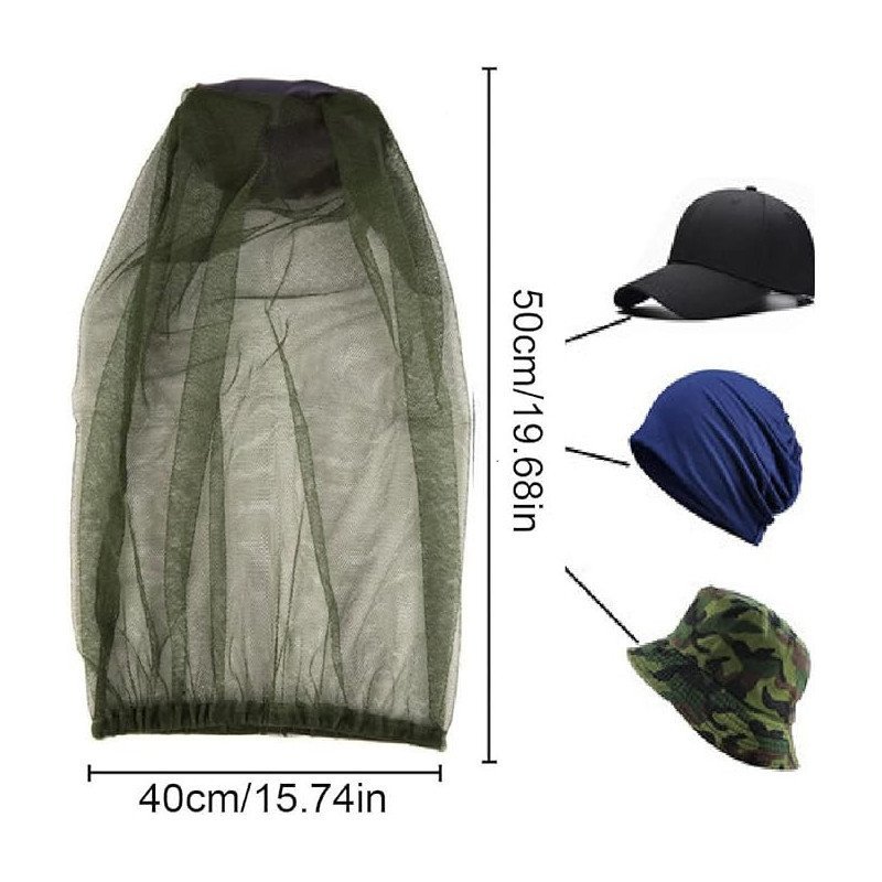 COPRICAPO IN RETE ANTIZANZARA