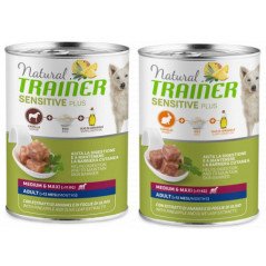 NATURAL TRAINER SENSITIVE PLUS MEDIUM MAXI 400GR