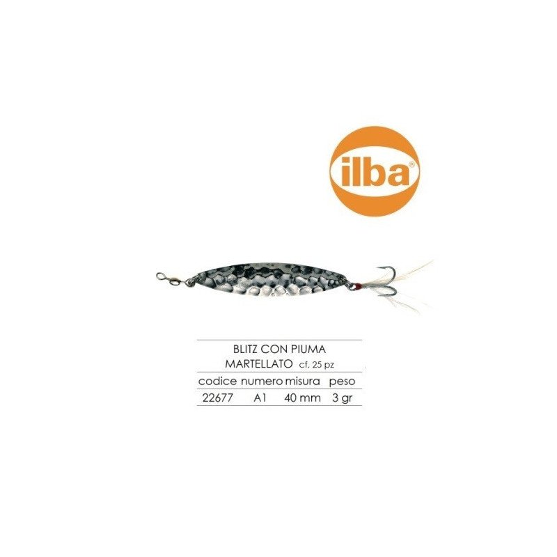 ILBA CUCCHIAINO BLIZ CON PIUMA MARTELLATO