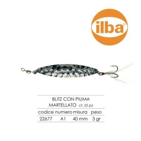 ILBA CUCCHIAINO BLIZ CON PIUMA MARTELLATO