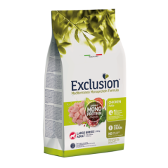 EXCLUSION MEDITERRANEO ADULT LARGE BREED POLLO 12KG