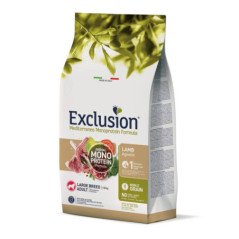 EXCLUSION MEDITERRANEO ADULT LARGE BREED AGNELLO 12KG