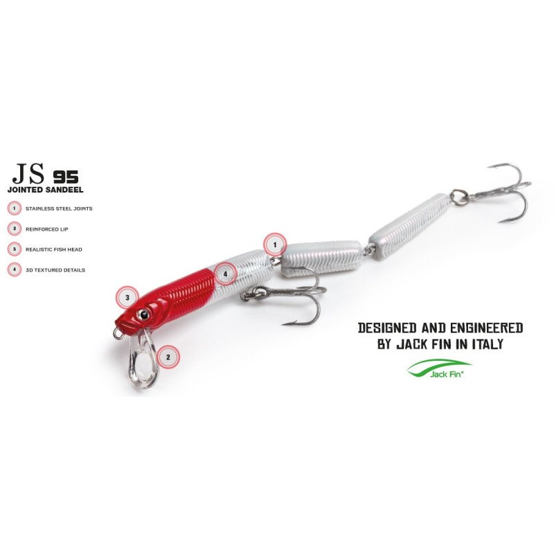 MOLIX ARTIFICIALE JS95 ANGUILLA JOINTED SANDEEL 95CM