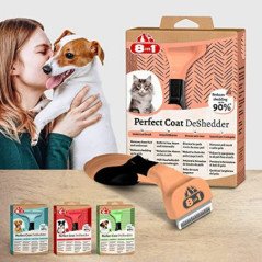 8IN1 PETTINE S PERFECT COAT DESHEDDER CANE