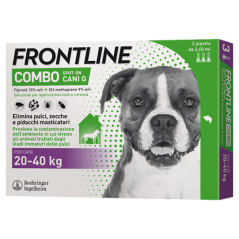 FRONTLINE COMBO CANI GRANDI 20-40KG 3 PIPETTE