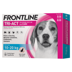 FRONTLINE TRI-ACT PER CANI 10-20KG 6 PIPETTE