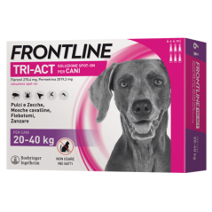 FRONTLINE TRI-ACT PER CANI 20-40KG 6 PIPETTE
