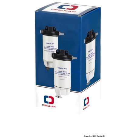 OSCULATI FILTRO SEPARATORE CON VASCETTA IN ALLUMINIO