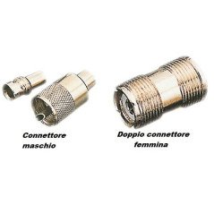 OSCULATI SPINA CONNESSIONE VHF CONNETTORE FEMMINA