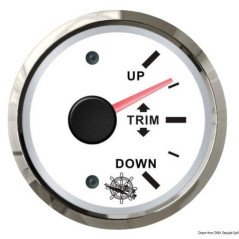 OSCULATI INDICATORE TRIM 0-190 OHM BIANCO