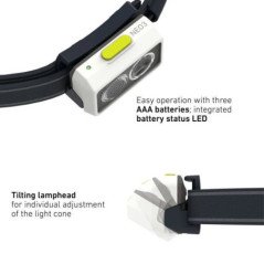 LED LENSER NEO3 BLACK LAMPADA FRONTALE