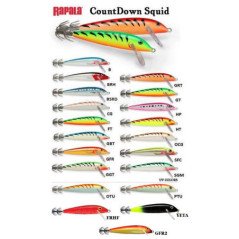 RAPALA COUNTDOWN TOTANARE 110MM SQUID CALAMARI