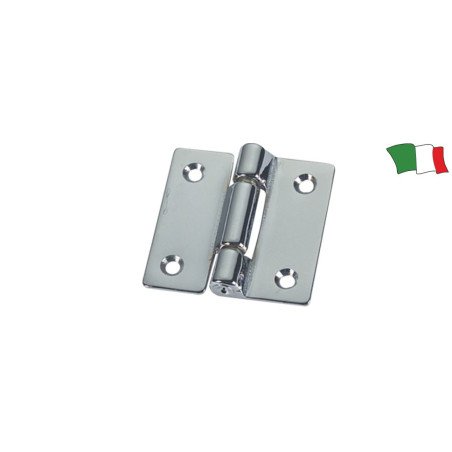 CERNIERA OTTONE CROMATO A LIBRO
