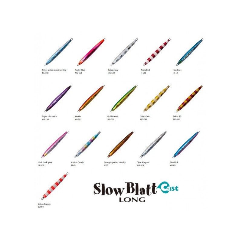SLOW BLATT CAST 60GR LONG ARTIFICIALI JIG ZETZ