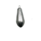 PIOMBO QUATTRO FACCIA CON ANELLO INOX