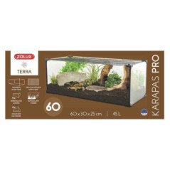 ZOLUX KARAPAS 60 PRO TERRA TARTARUGHIERA NERA