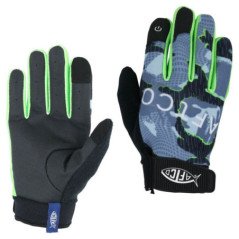 AFTCO GUANTI DA PESCA UTILITY BLUE CAMO M