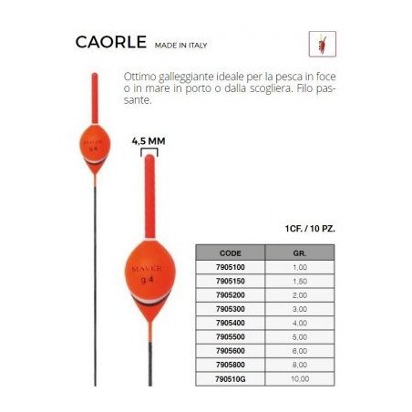 MAVER GALLEGGIANTE CAORLE PORTA STARLIGHT