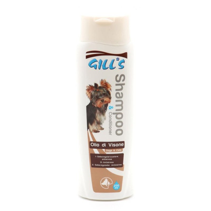GILL'S SHAMPOO E BALSAMO ALL'OLIO DI VISIONE 200ML