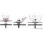 BOTTONE MASCHIO LOXX INOX VITE + DADO (5PZ)